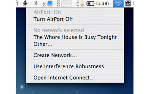 Best WiFi Network Names