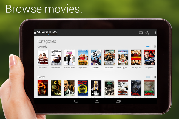 english movie video app for android free download