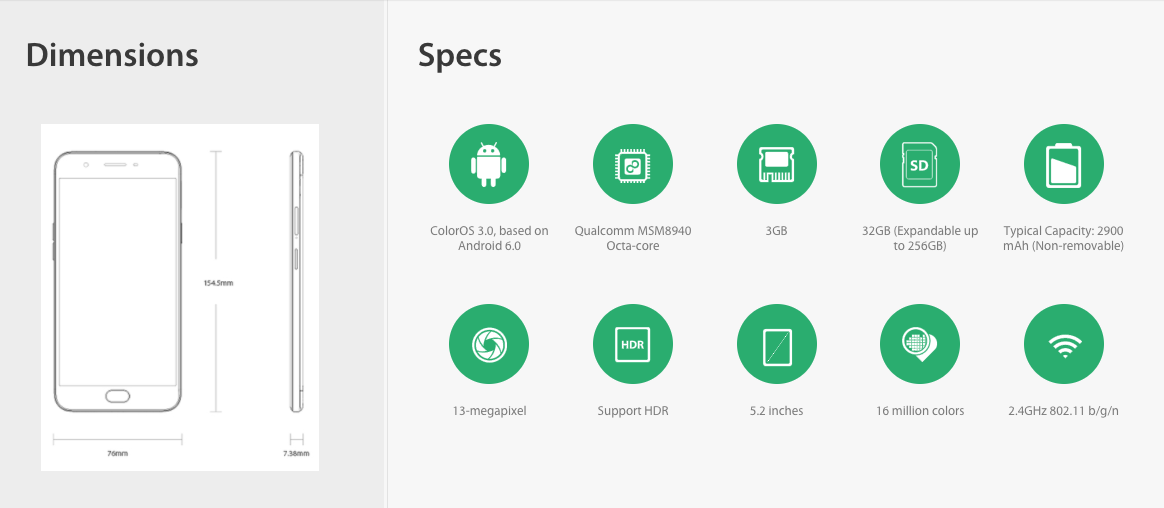 Oppo A57 Price flipkart