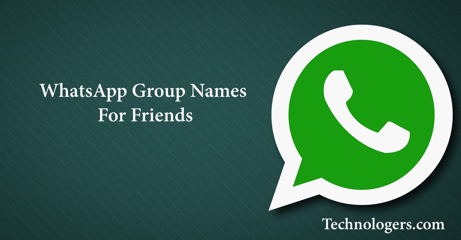 Funny Group Chat Names For Whatsapp Facebook