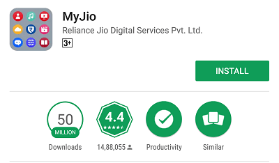 my jio app old version download for android