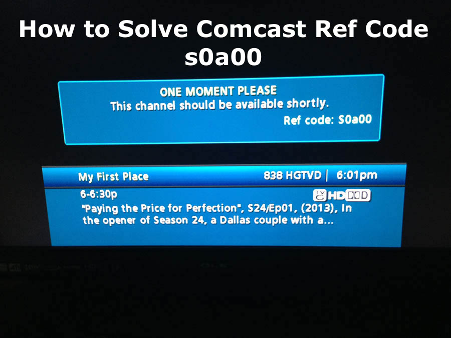 Comcast Ref Code s0a00