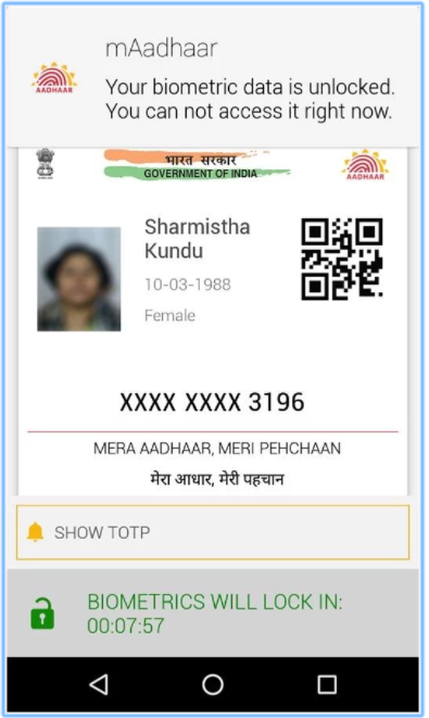 Download M Aadhar App