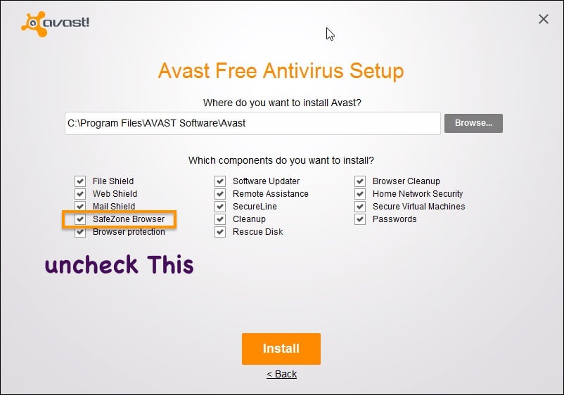 How To Uninstall Avast Safezone Browser