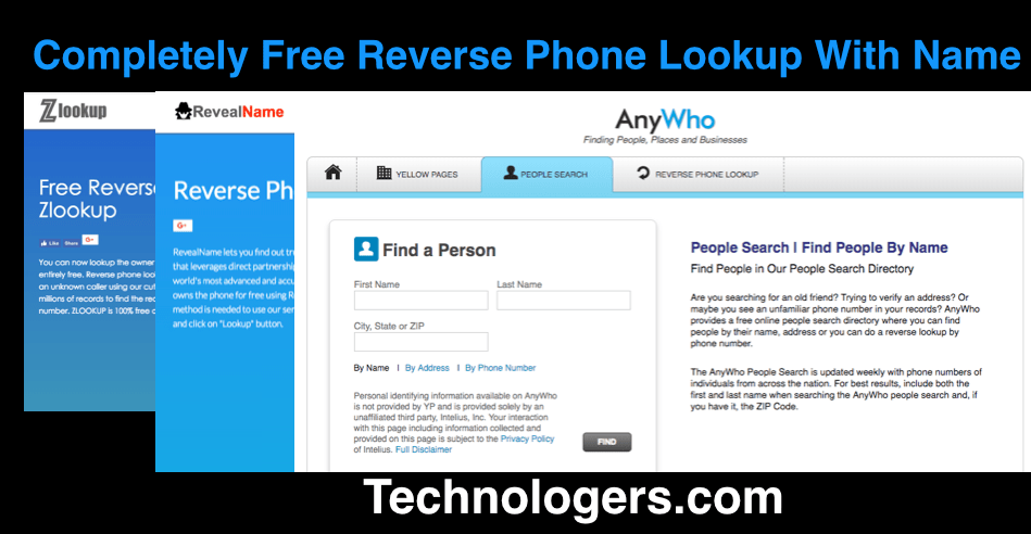Completely Free Reverse Phone Lookup With Name