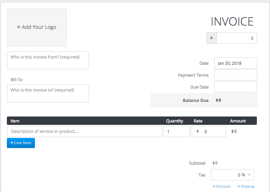 customized invoice book