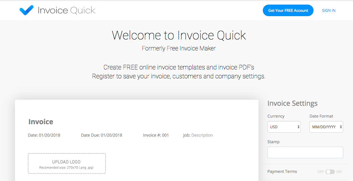 free invoice maker online