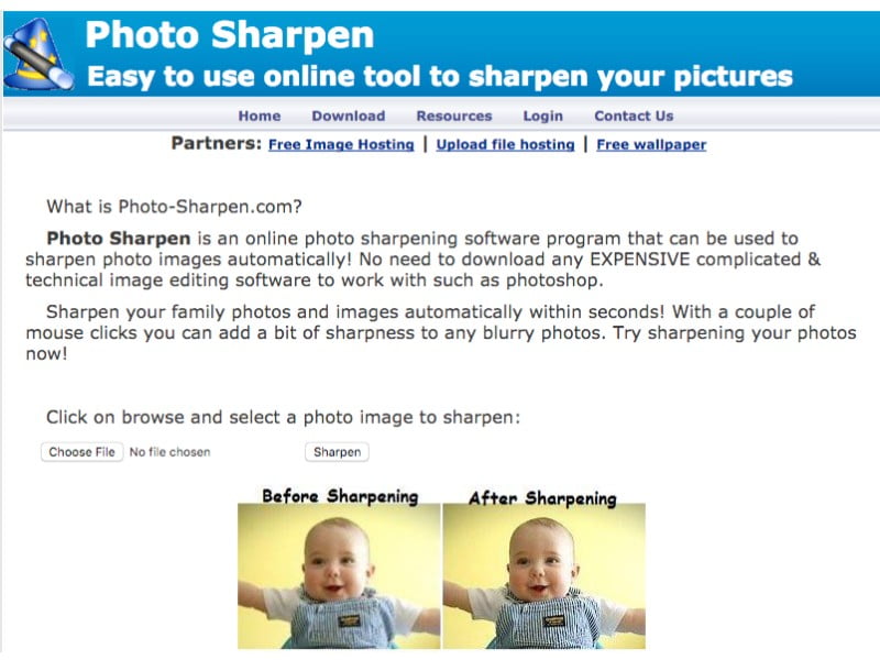 photo sharpen software