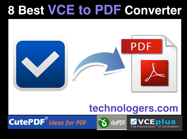 online convert vce to pdf