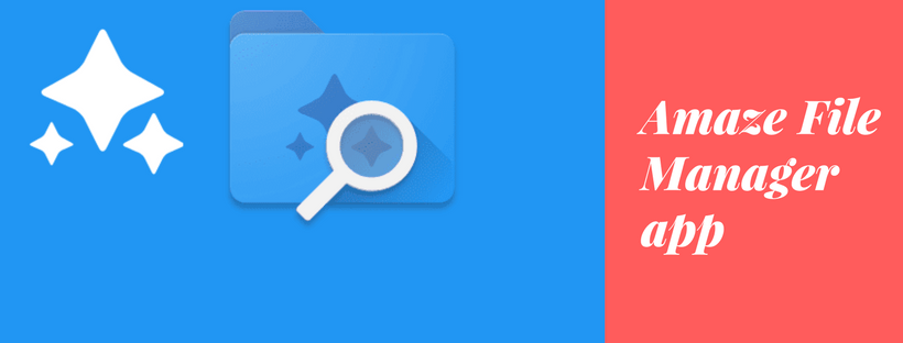 Amaze File Manager app