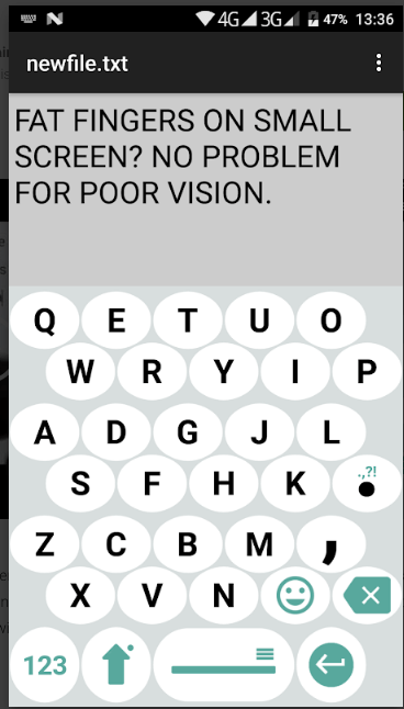 Best Android Keyboard App For Big Fingers