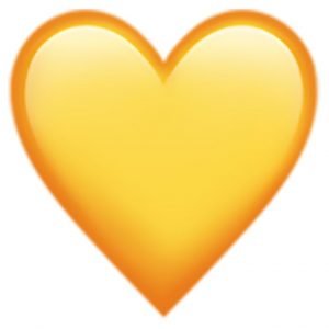 what does the golden heart mean on snapchat