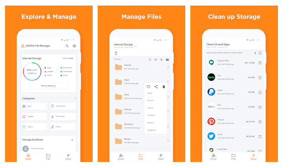 Astro File Manager