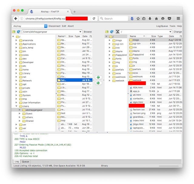 filezilla s3 upload