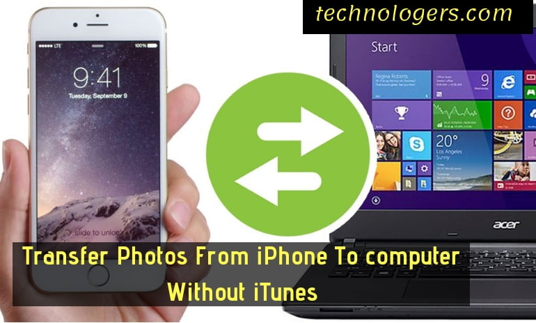 Transfer Photos From iPhone To computer Without iTunes