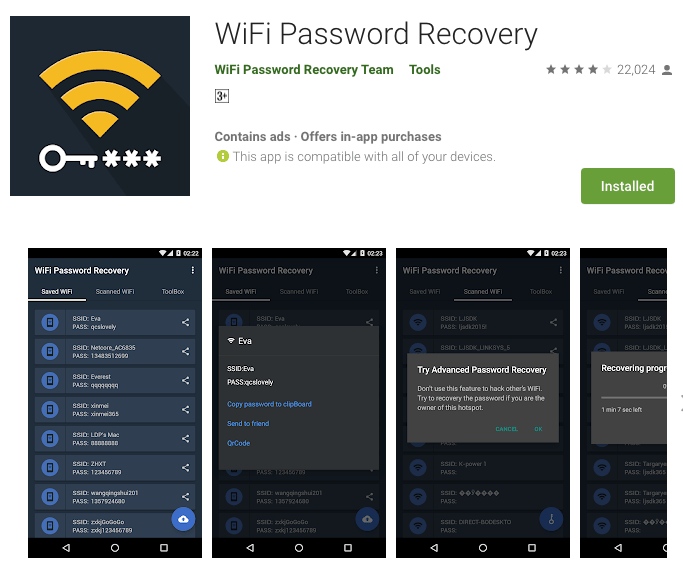 wifi password viewer root