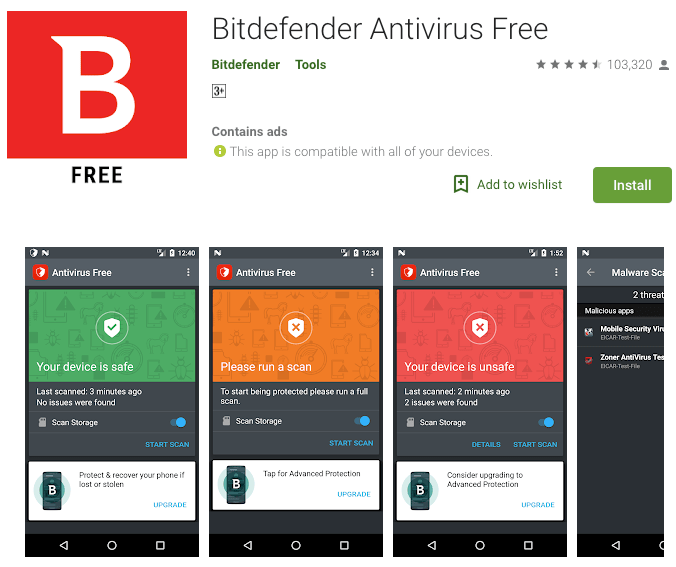 Bitdefender Antivirus Free