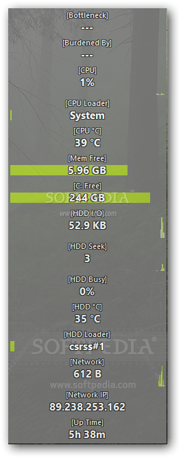 open hardware monitor cpu temp