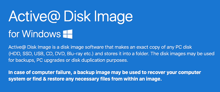 Active@ Disk Image