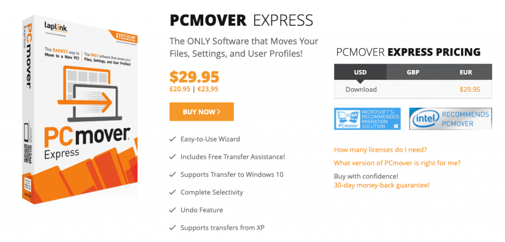 PC mover Express
