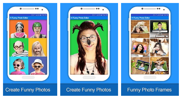 Funny photo editor