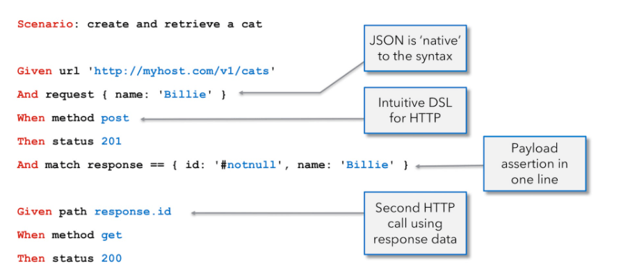 Karate DSL web services testing