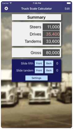 Truck Scale Calculator