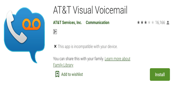 ATT Visual Voicemail