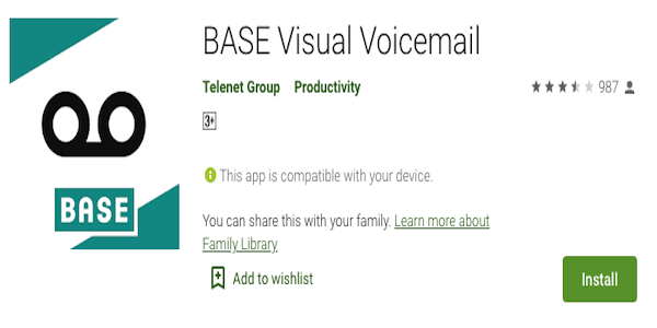 Base Visual Voicemail