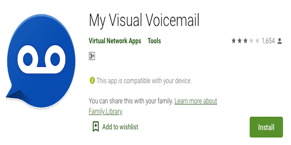 My Visual Voicemail app