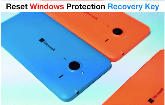 Reset Windows Protection Recovery Key 1 2