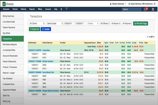 DrChrono Medical Billing