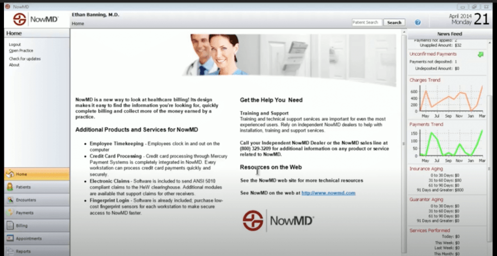 NowMD medical software
