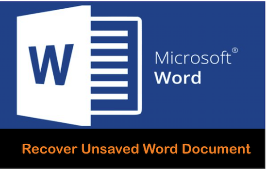 Recover Unsaved Word Document 1