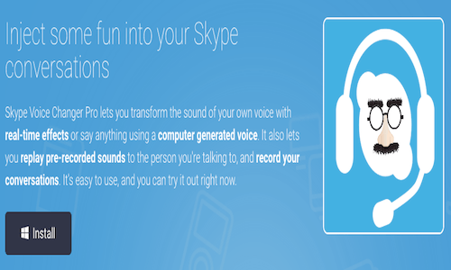 Skype Voice Changer