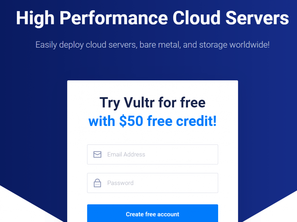 vultr free vps