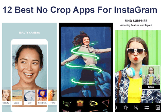 best no crop apps
