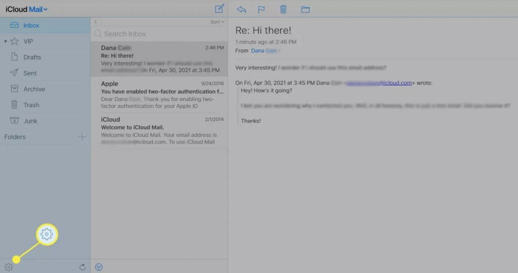how to block email on icloud on mac