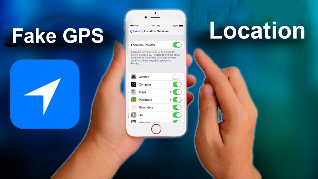 how to fake gps location