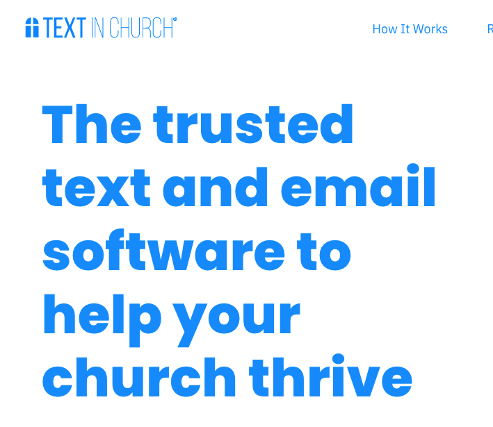 Text In Church