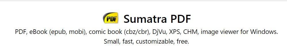 Sumatra PDF Reader