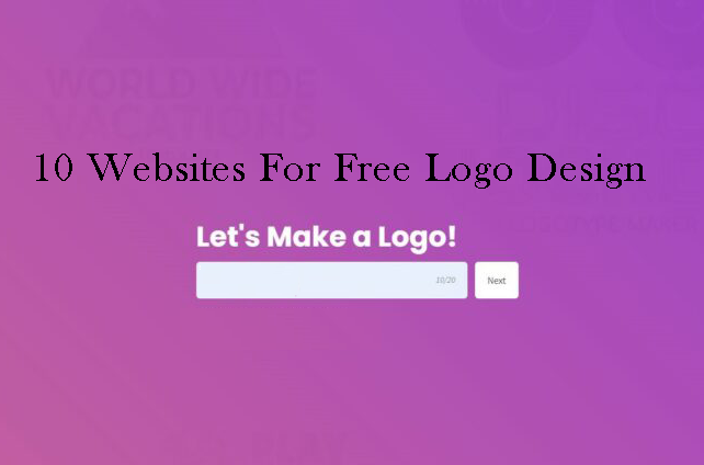10 Websites For Free Logo Design