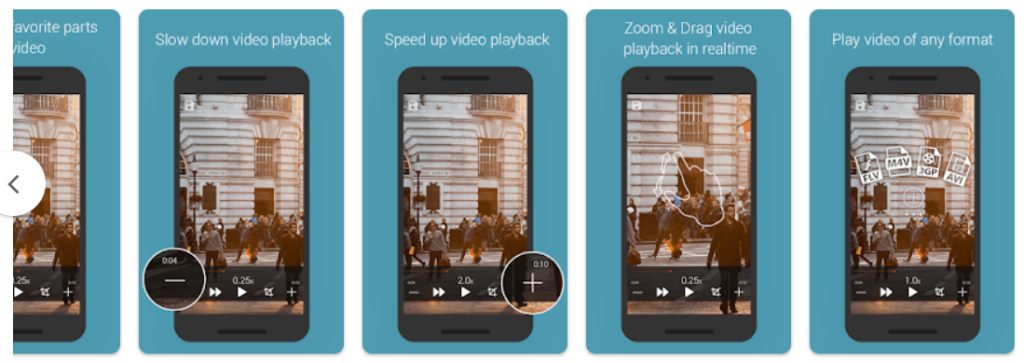 Slow Motion Video Zoom Player
