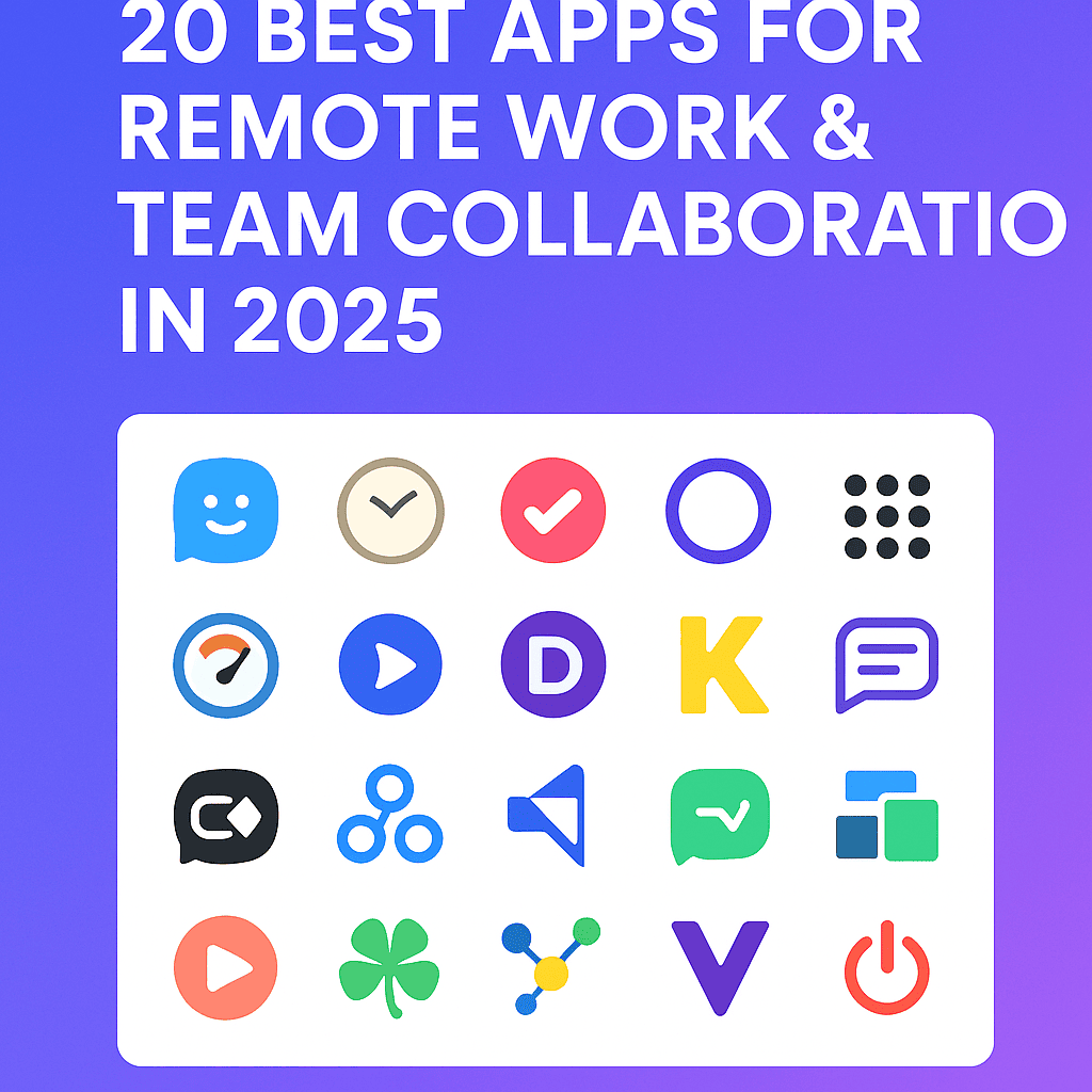 Best Apps for Remote Work